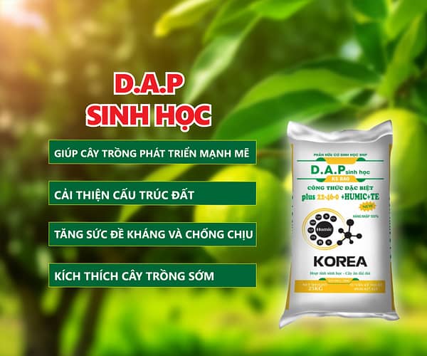 DAP SINH HỌC Dại nông phát 3