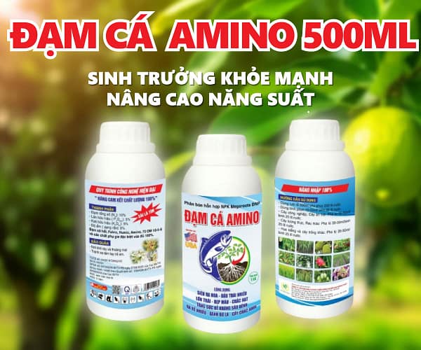 Đạm cá Amino 500ml /chai