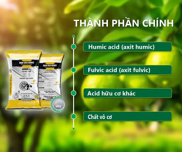 sản phẩm đạm đen humic 3